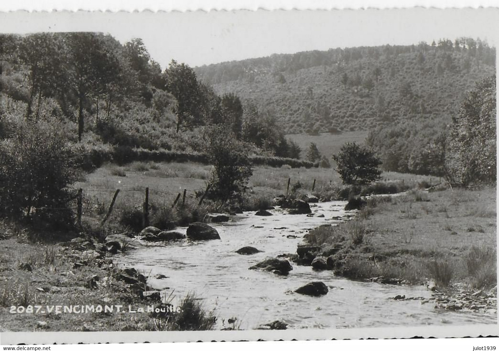 VENCIMONT ..-- La HOUILLE . 1935 Vers WAVRE ( Mme Veuve MARTIN ) . Vverso . - Gedinne