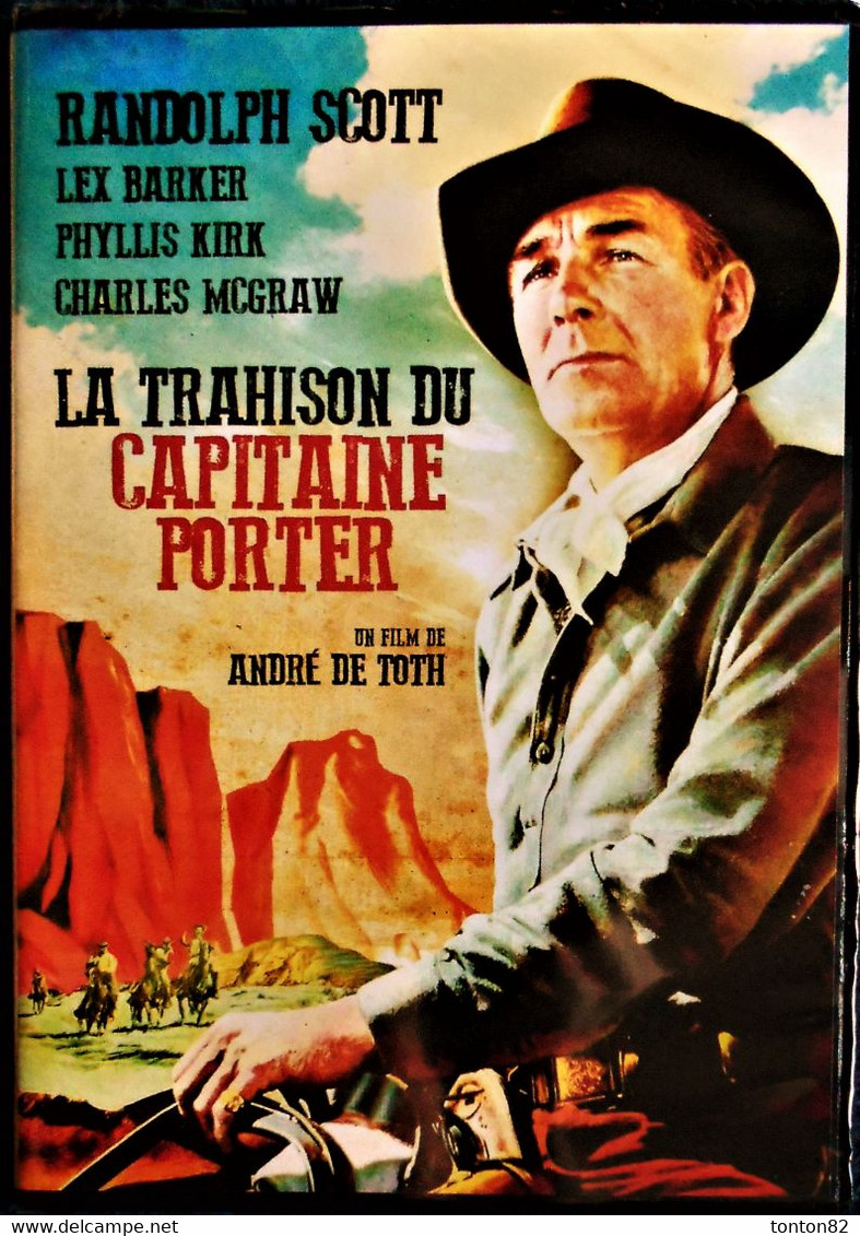 La Trahison Du Capitaine Porter - Randolph Scott - Lex Barker - Phyllis Kirk - Charles McGraw . - Western