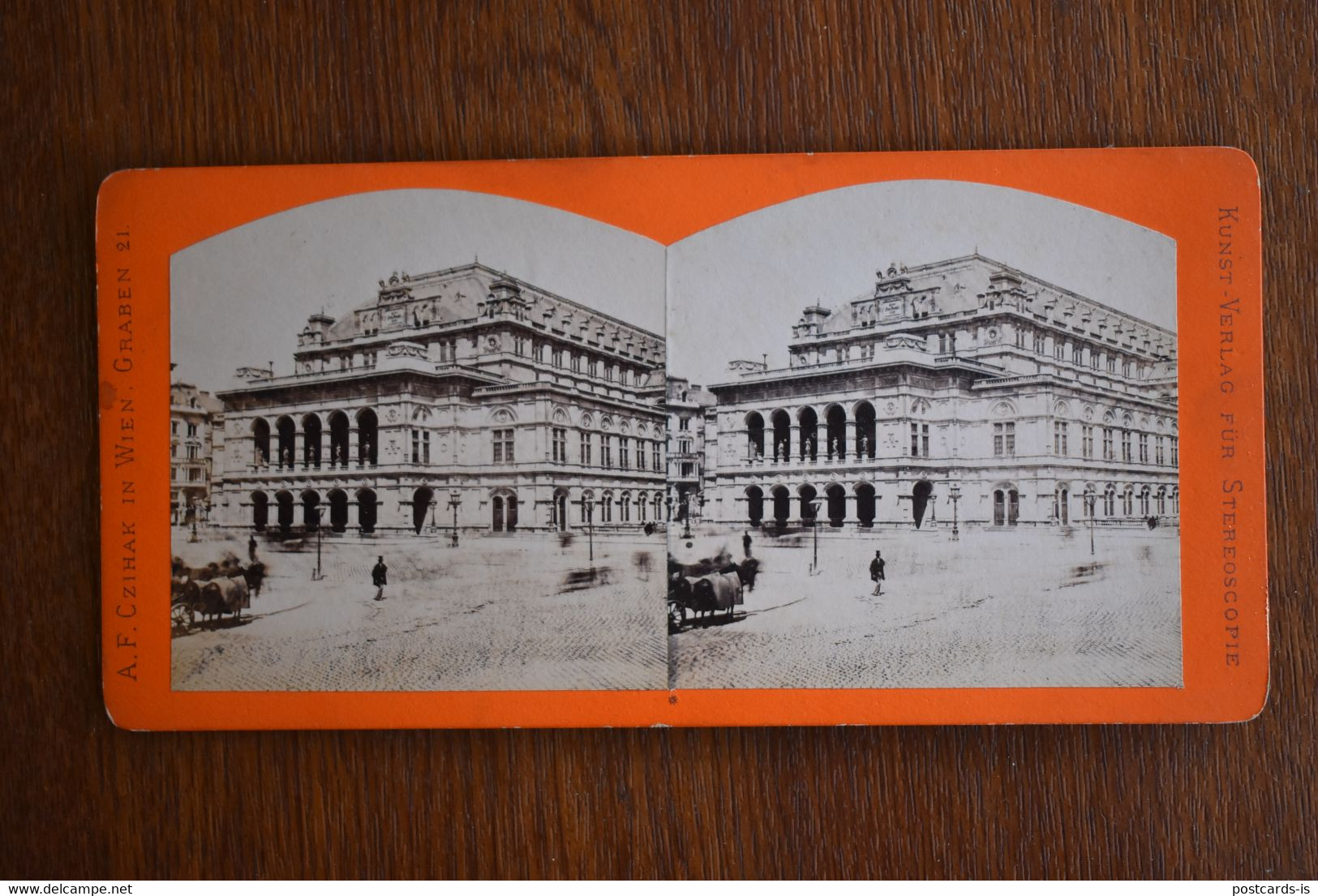 Photo Stereoscopic Stereoscopy - Wien A. F. Czihak - Visionneuses Stéréoscopiques