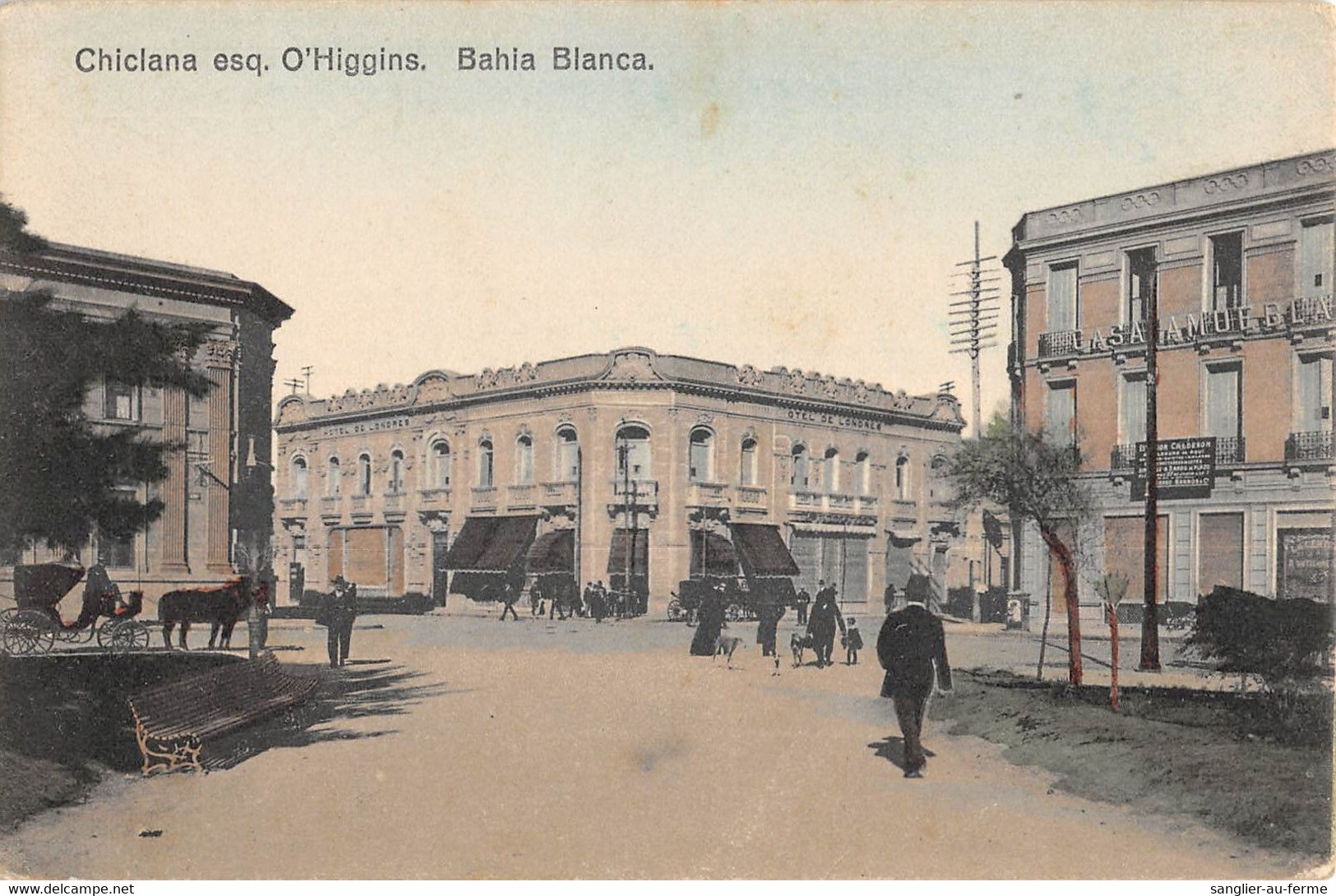 CPA ARGENTINE CHICLANA ESQ.O'HIGGINNS BAHIA BLANCA - Argentine