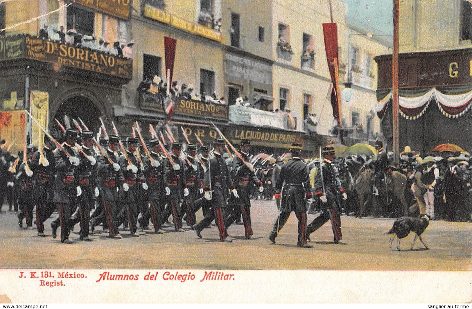 CPA MEXIQUE ALUMNOS DEL COLEGIO MILITAR - Mexiko