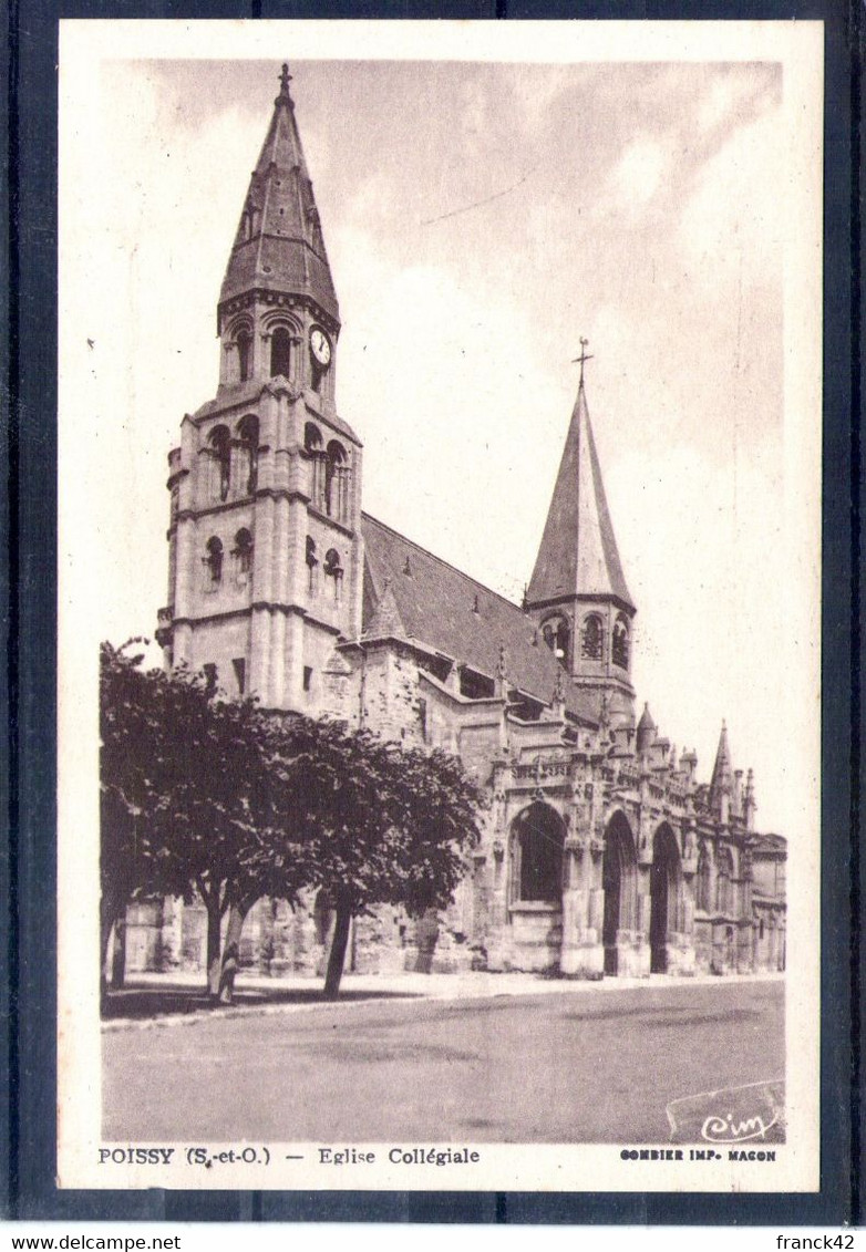 78. Poissy. église Collégilae - Poissy