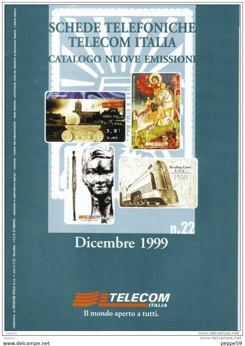 Catalogo Carte Telefoniche Telecom - 1999 N.22 - Libros & Cds