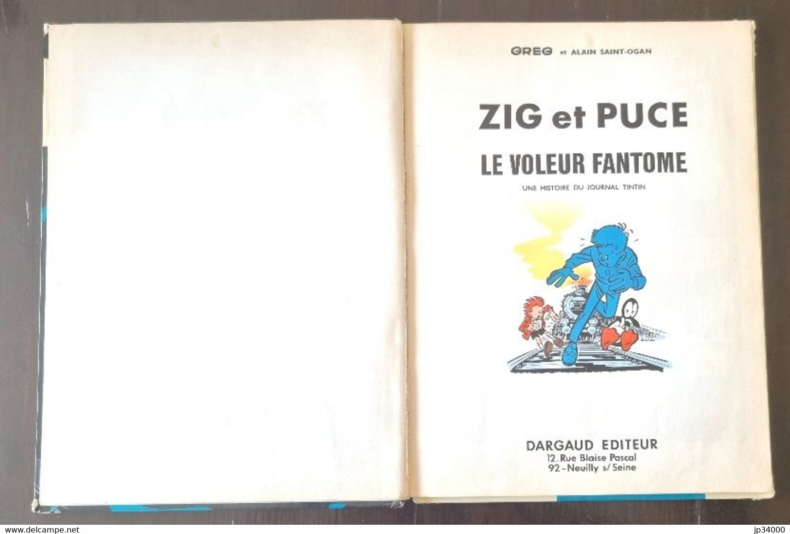 GREG: Zig Et Puce Le Voleur Fantome. Ed Dargaud (bandes Dessinées) - Zig Et Puce