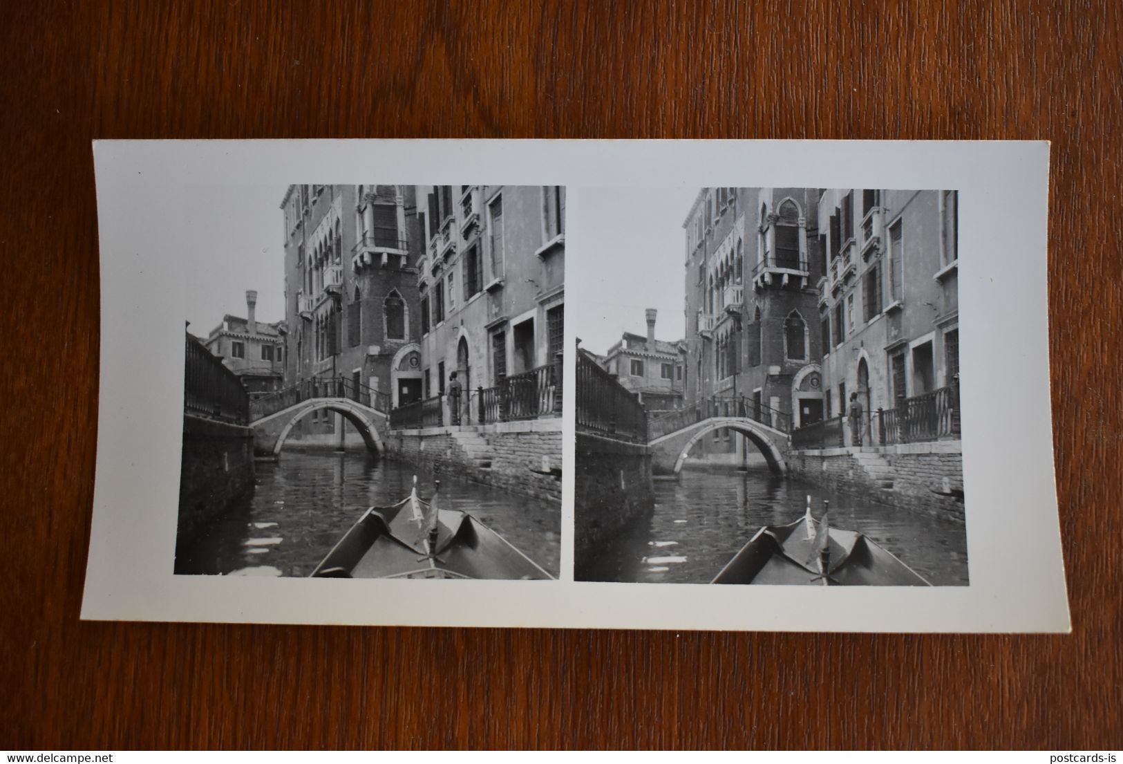 Photo Stereoscopic Stereoscopy - Venice 1954 Venezia - Visionneuses Stéréoscopiques