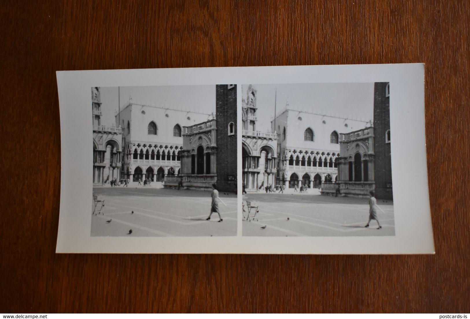 Photo Stereoscopic Stereoscopy - Venice 1954 Venezia - Visionneuses Stéréoscopiques