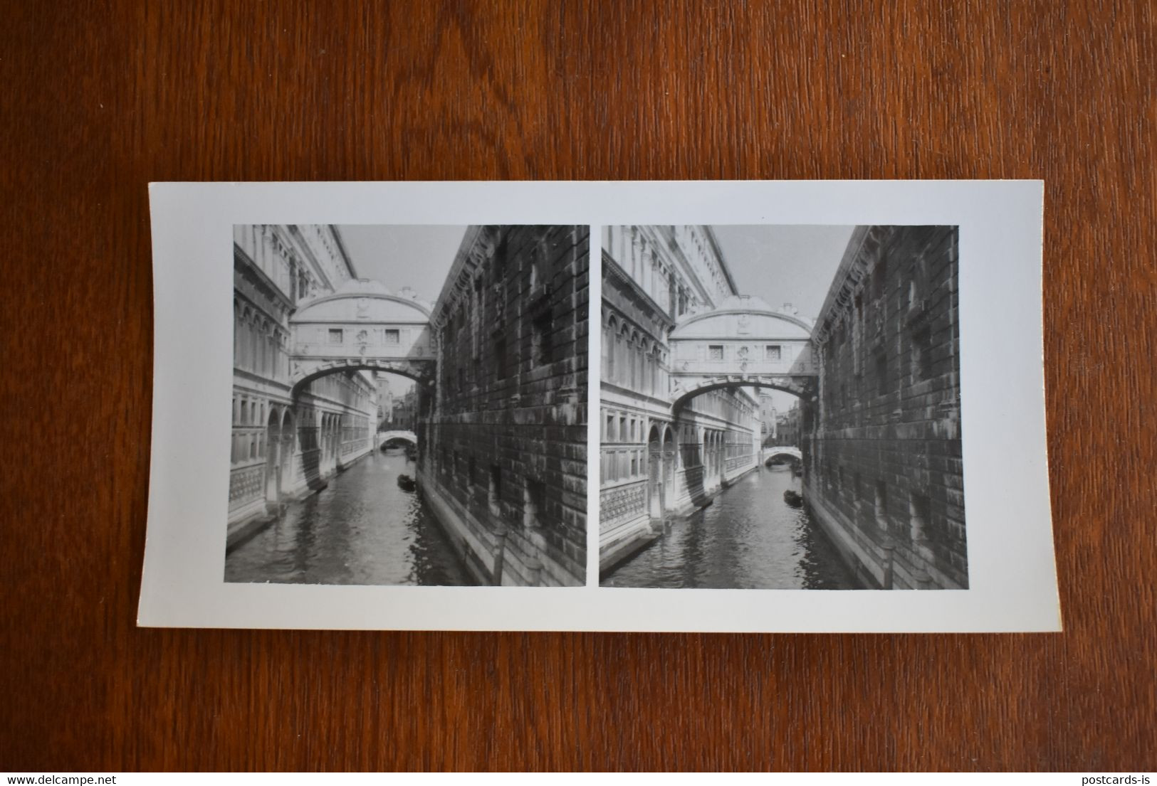 Photo Stereoscopic Stereoscopy - Venice 1954 Venezia - Visionneuses Stéréoscopiques