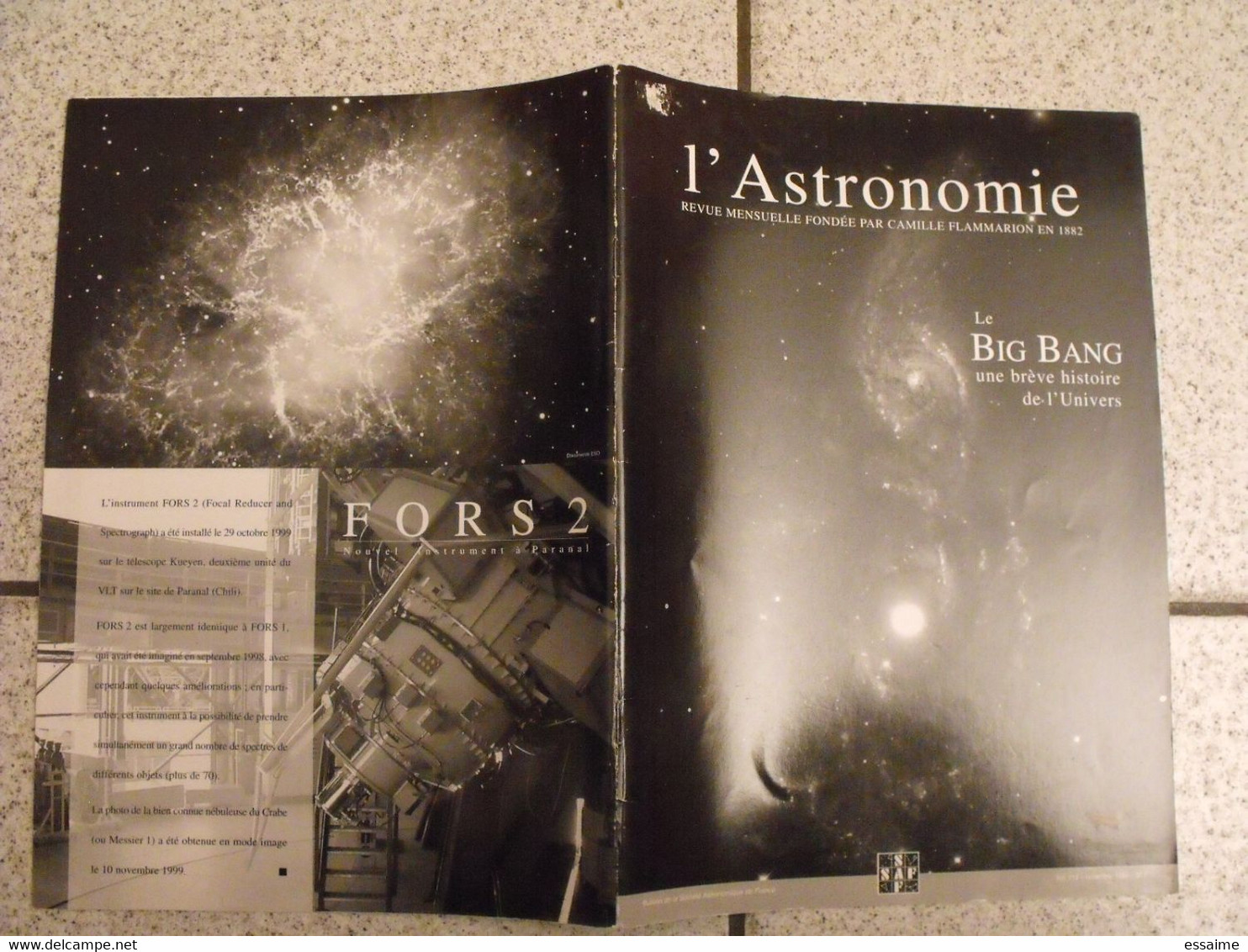 4 N° De La Revue L'Astronomie. Du Volume 113 De 1999. HS éphémérides Astronomiques - Science