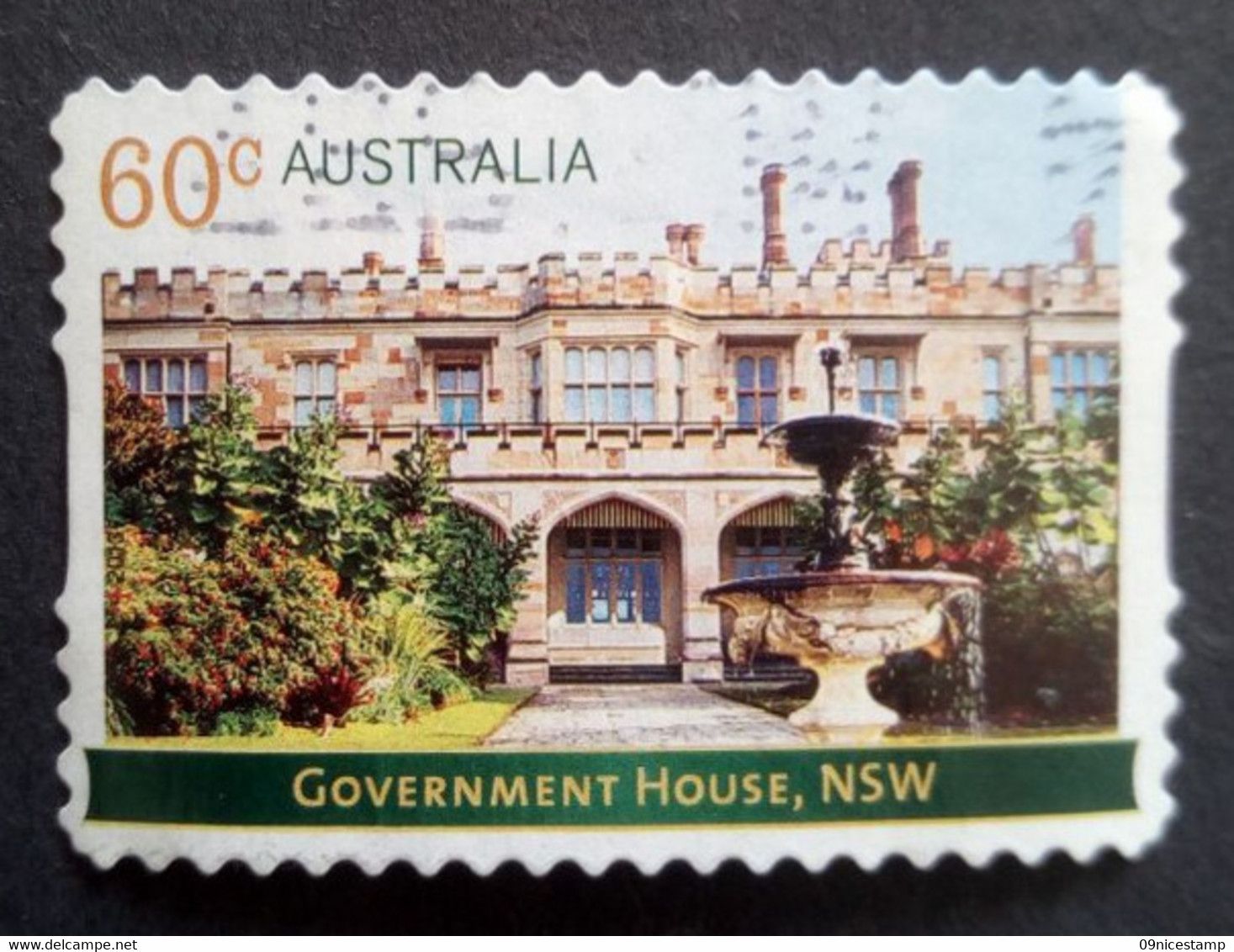 Australia, Year 2013, Cancelled, 60 Cent; Government Houses - Used Stamps