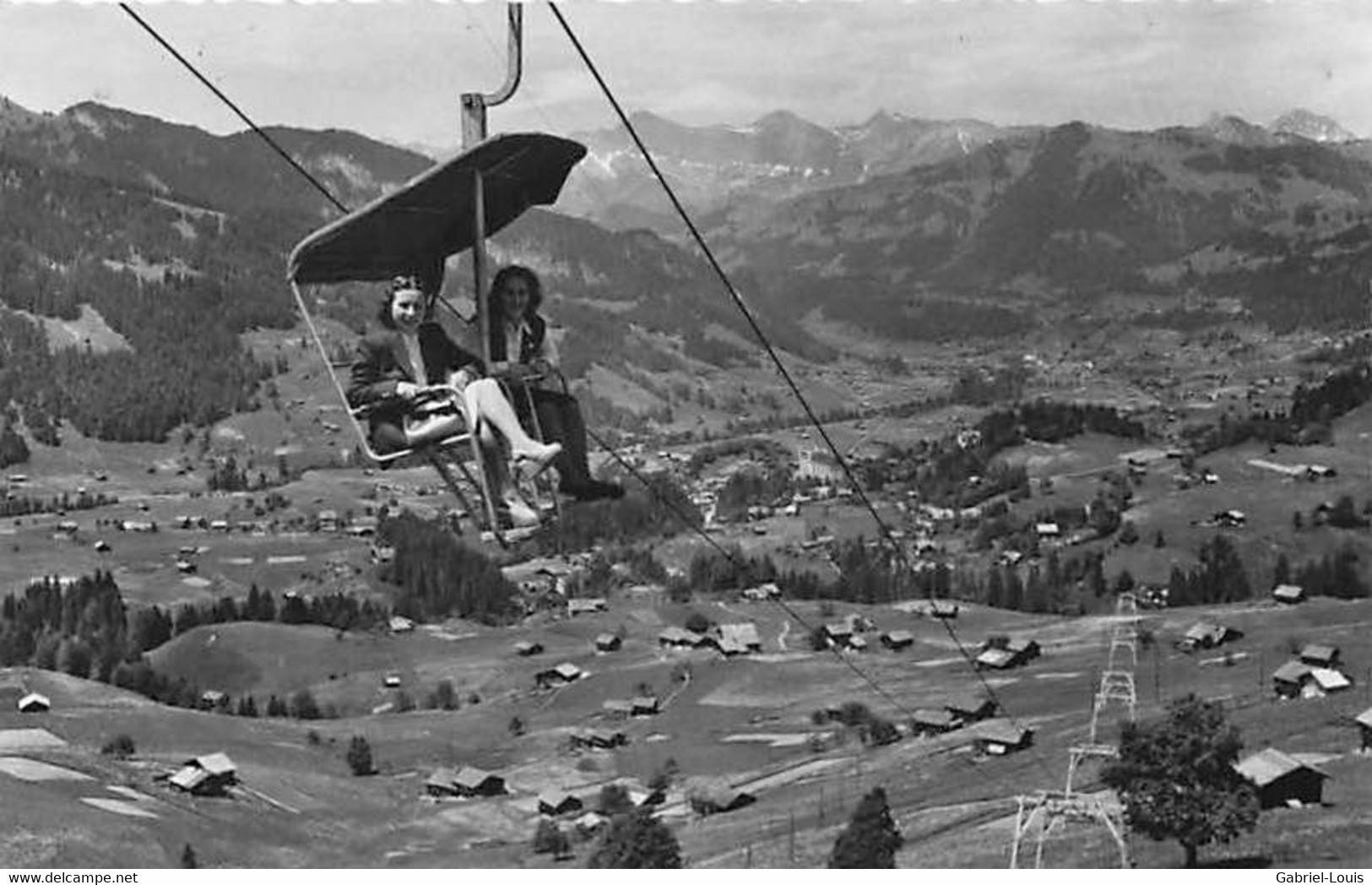 Skilift Wasserngrat Mit Gstaad - Gstaad