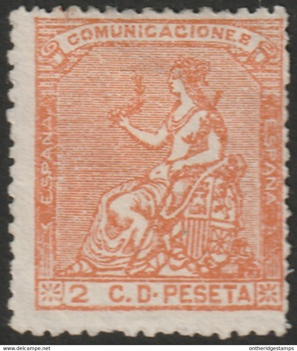 Spain 1873 Sc 191 Ed 131 MNG(*) - Unused Stamps