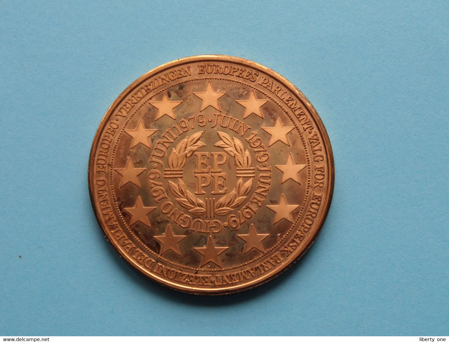 1979 - 1 Euro Florijn ( For Grade, Please See Photo ) ! - Souvenir-Medaille (elongated Coins)