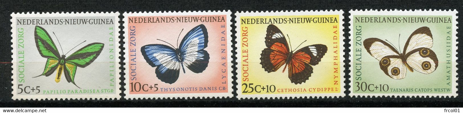 Nouvelle Guinée Néerlandaise, Yvert 58/61, MNH - Niederländisch-Neuguinea