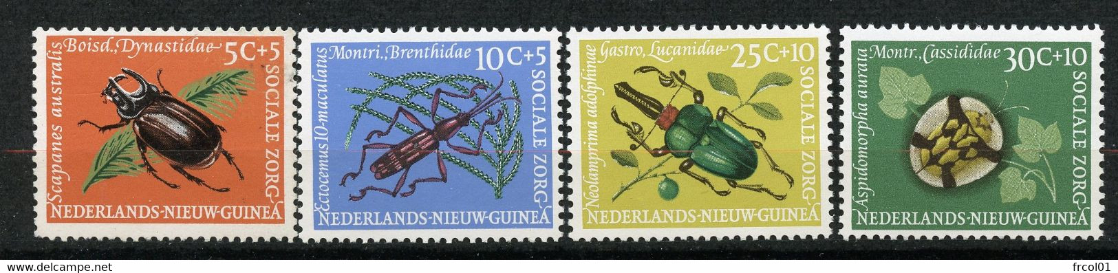 Nouvelle Guinée Néerlandaise, Yvert 64/67, MNH - Niederländisch-Neuguinea
