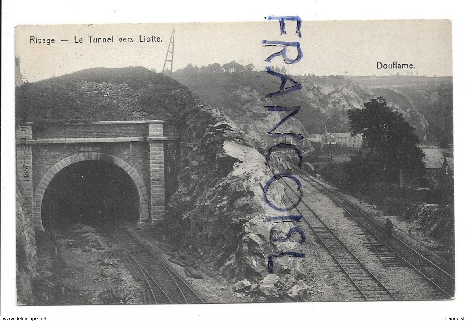 Rivage (B-4140). Le Tunnel Vers Liotte, Voies De Chemin De Fer - Sprimont