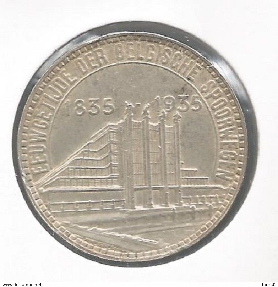LEOPOLD III * 50 Frank 1935 Vlaams  Pos.A * Prachtig * Nr 11482 - 50 Francs