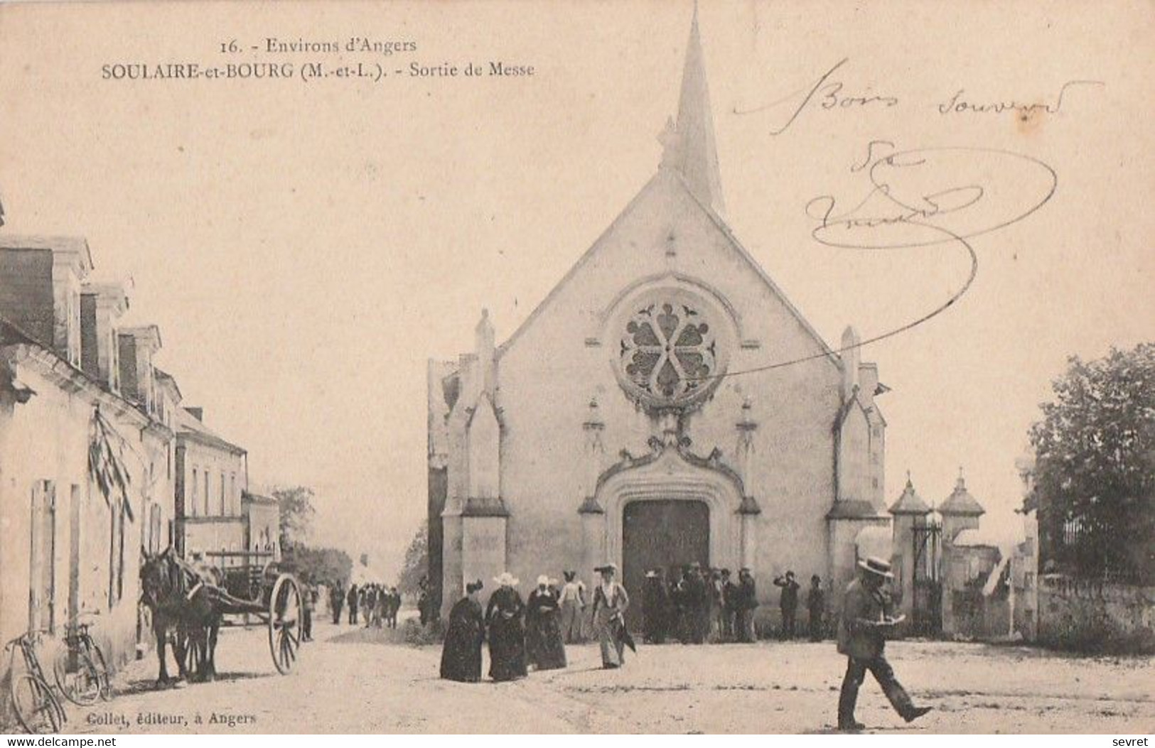 SOULAIRE-et-BOURG. - Sortie De Messe - Sonstige & Ohne Zuordnung