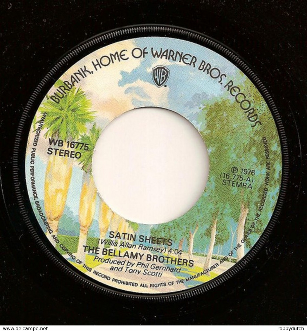 * 7" * BELLAMY BROTHERS - SATIN SHEETS (Holland 1976) - Country Et Folk