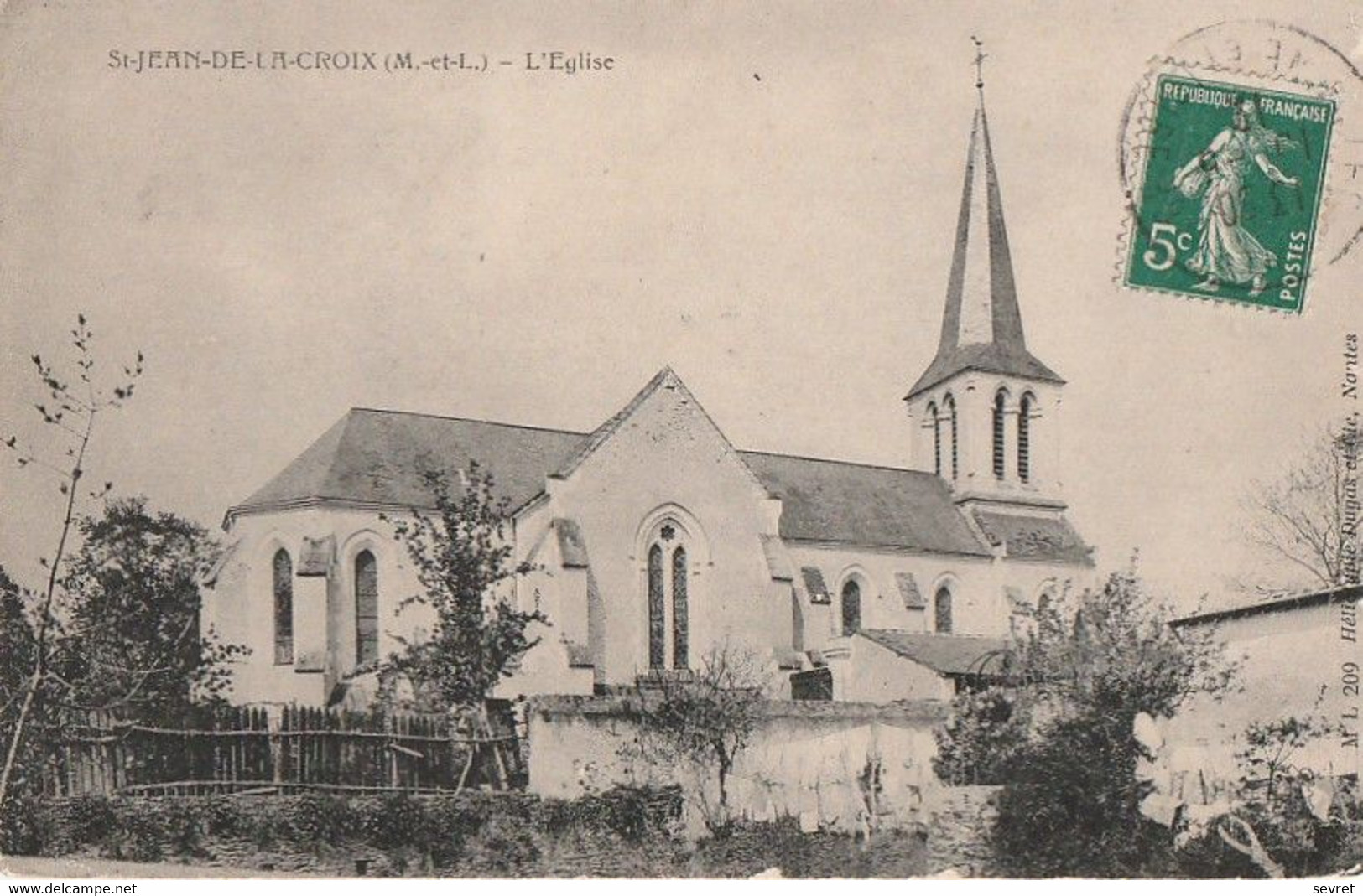 St-JEAN-de-la-CROIX. - L'Eglise - Sonstige & Ohne Zuordnung