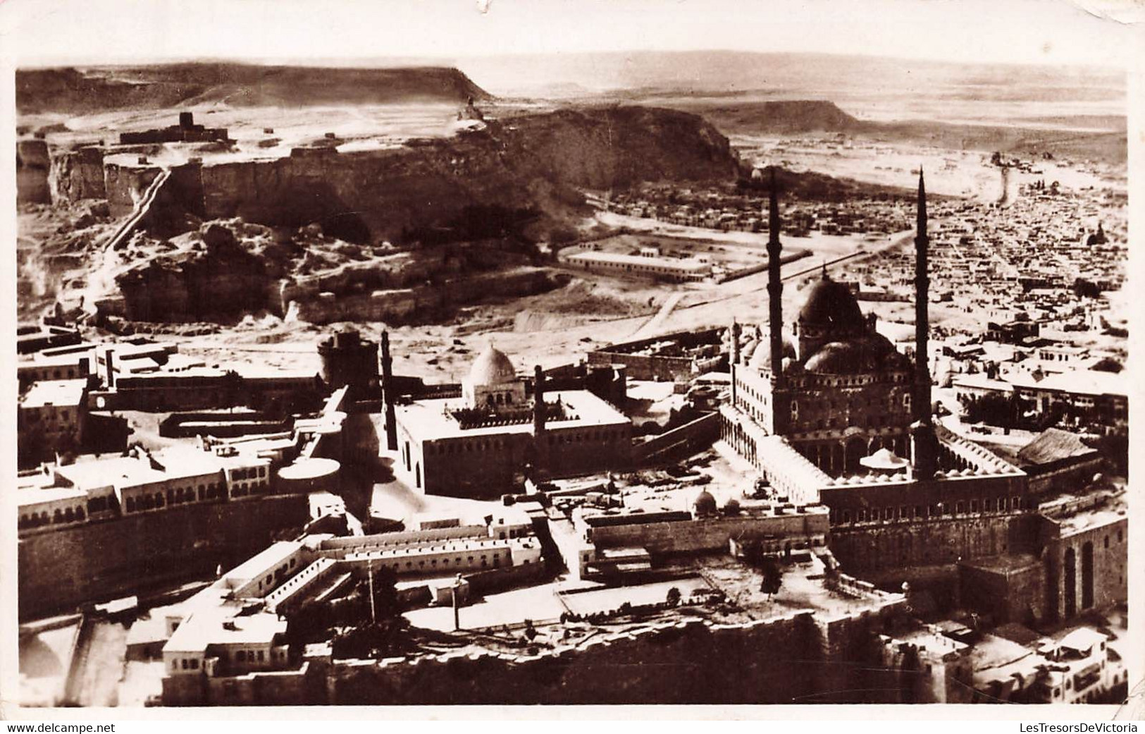 CPA Cairo - Aerial View Of The Citadel - El Cairo