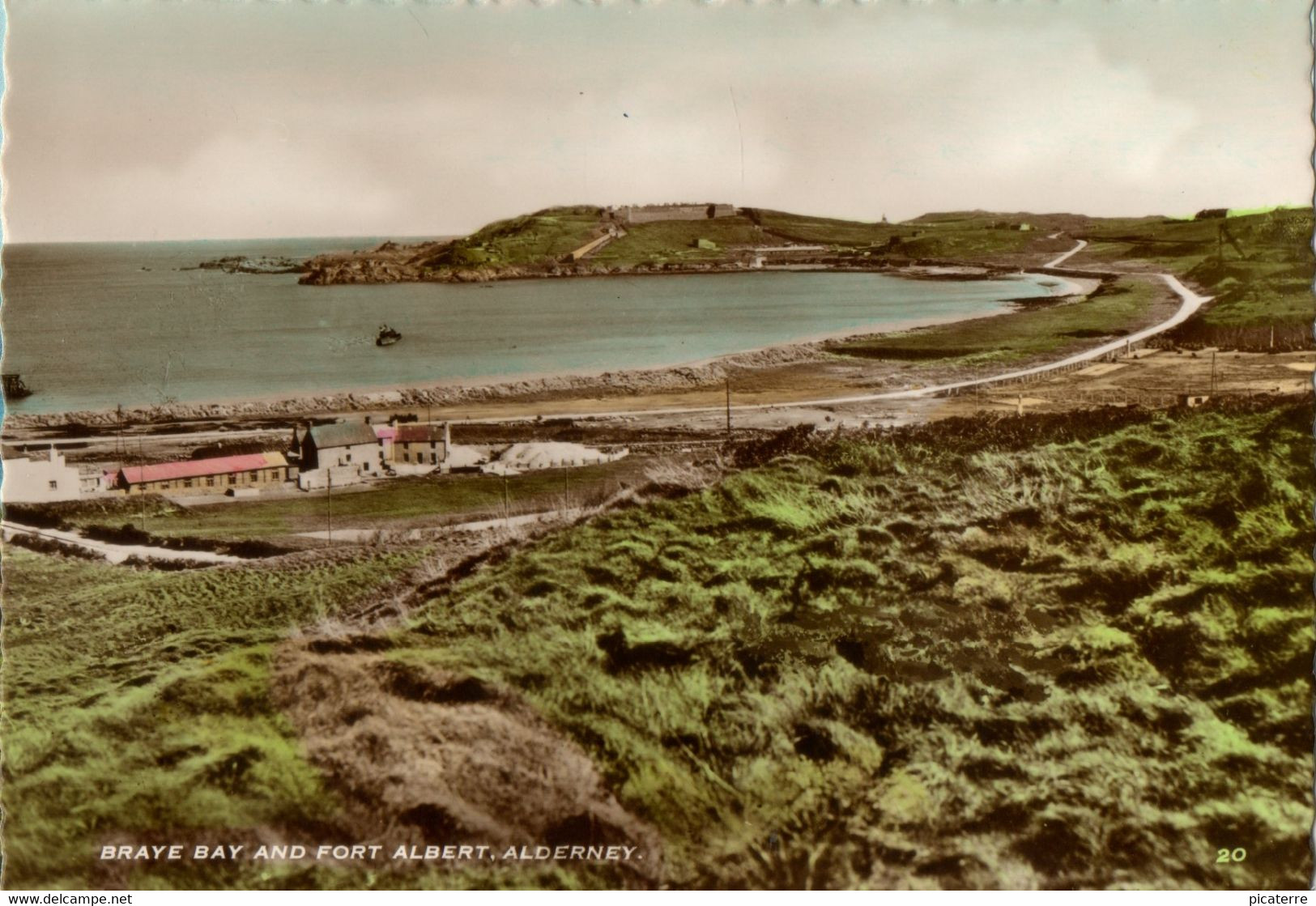 BRAYE BAY And FORT ALBERT,  ALDERNEY  20 (B.B.London)  - Ile Aurigny - Alderney