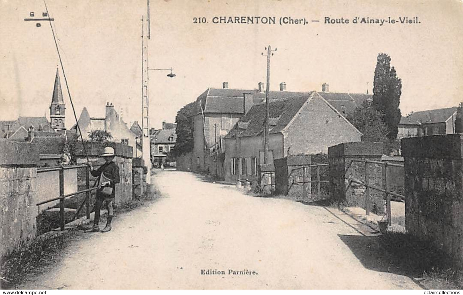 Charenton      18       Route D'Ainay Le Vieil           (voir Scan) - Otros & Sin Clasificación