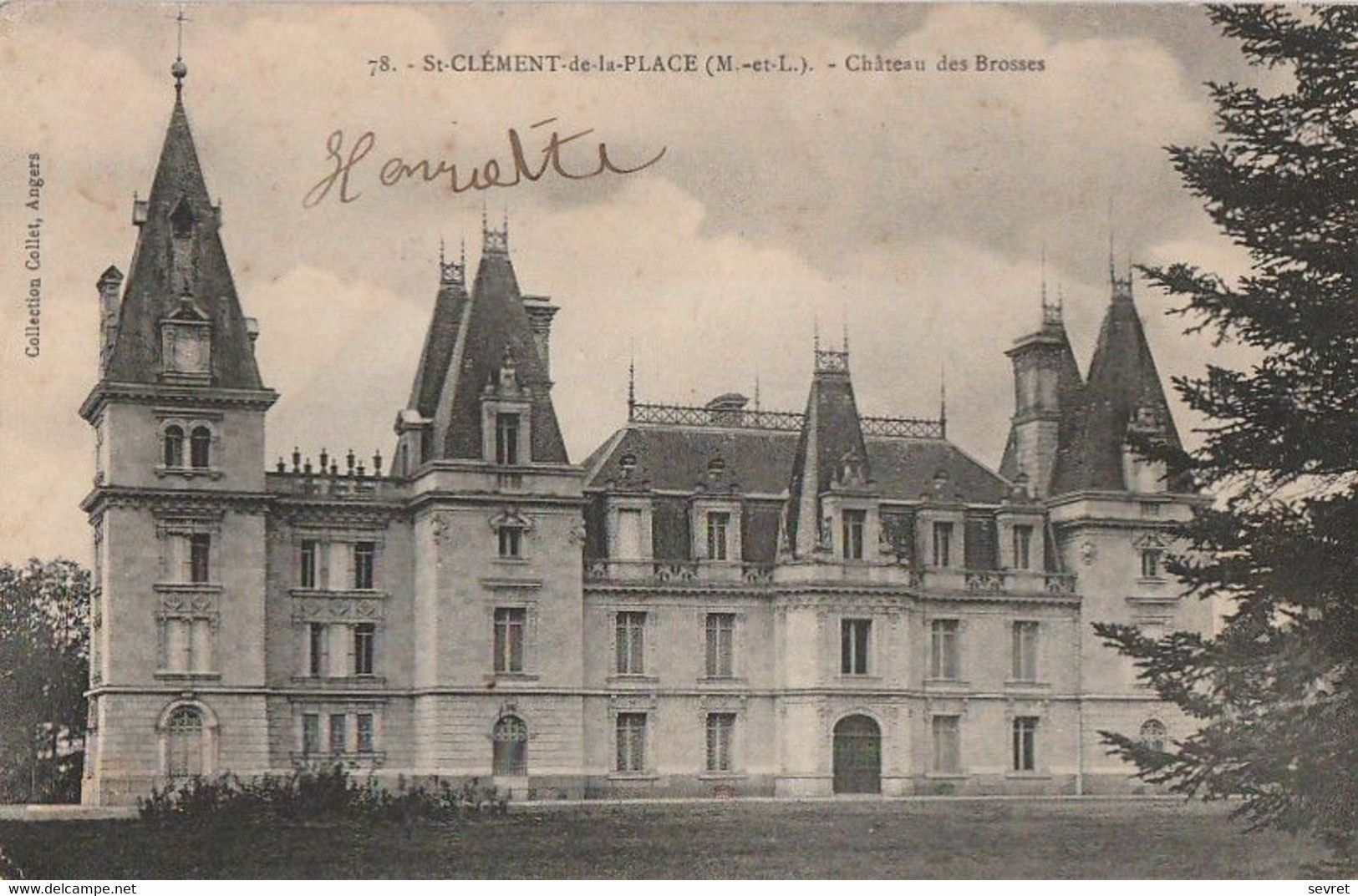 St-CLEMENT-de-la-PLACE. - Château Des Brosses - Autres & Non Classés