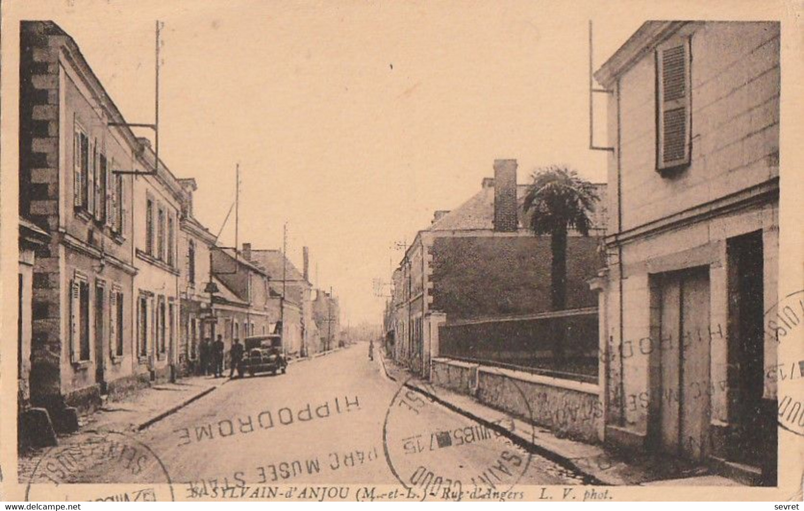 St-SYLVAIN-d'ANJOU. - Rue D'Angers - Andere & Zonder Classificatie