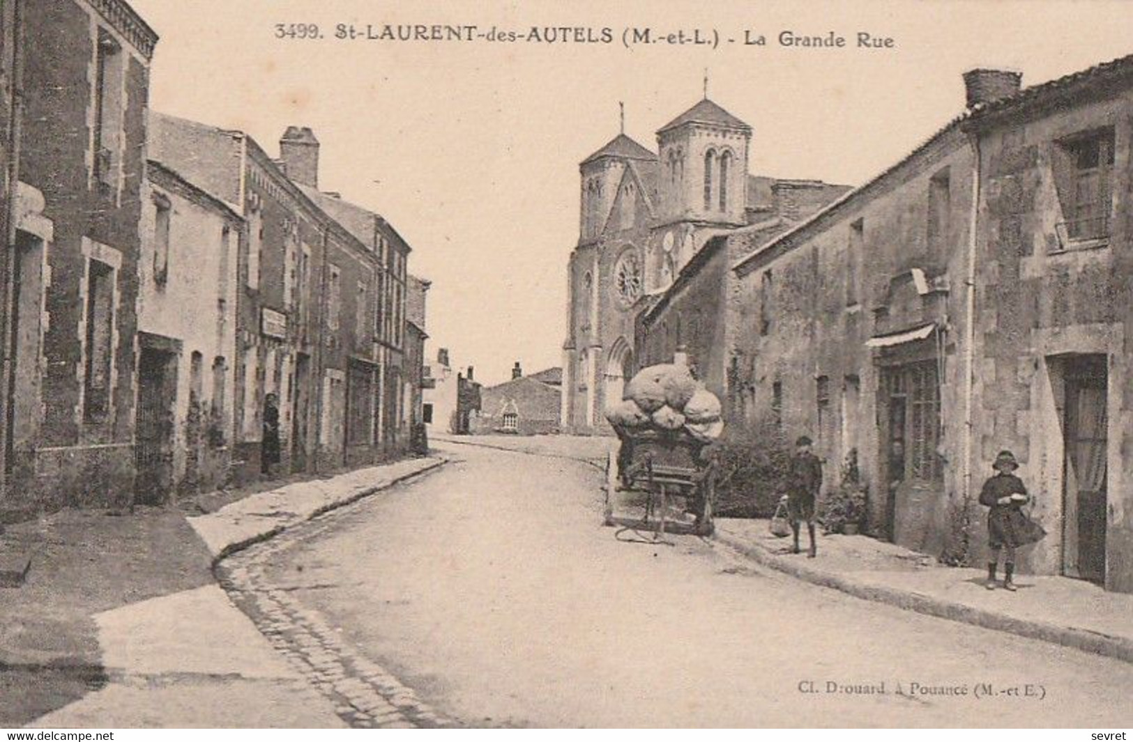 St-LAURENT-des-AUTELS. - La Grande Rue - Sonstige & Ohne Zuordnung