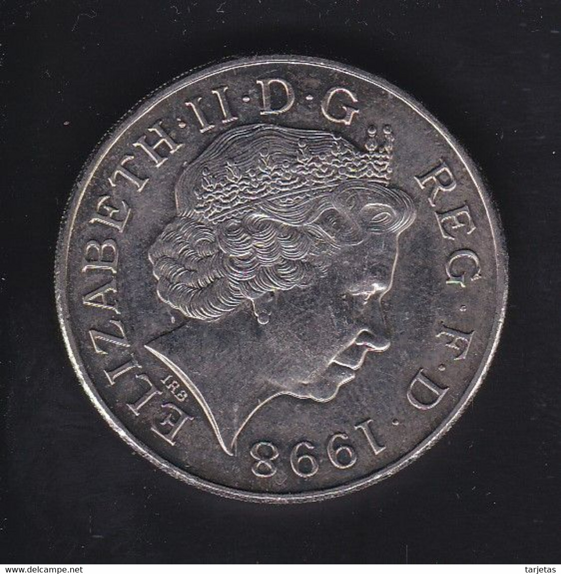 MONEDA DE PLATA DE GRAN BRETAÑA DE 5 POUNDS DEL AÑO 1998 - LA DE LA FOTO (SILVER,ARGENT) - 5 Pond