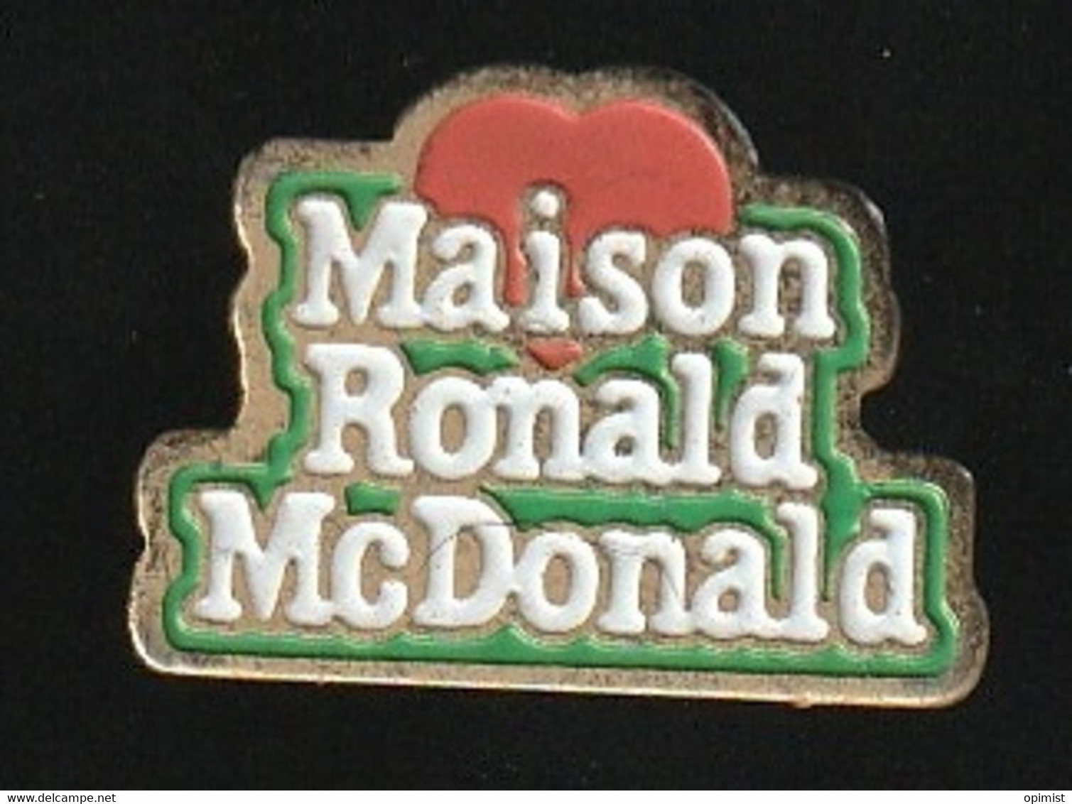 75475-Pin's. Fondation Ronald McDonald.enfants Hospitalisés - McDonald's