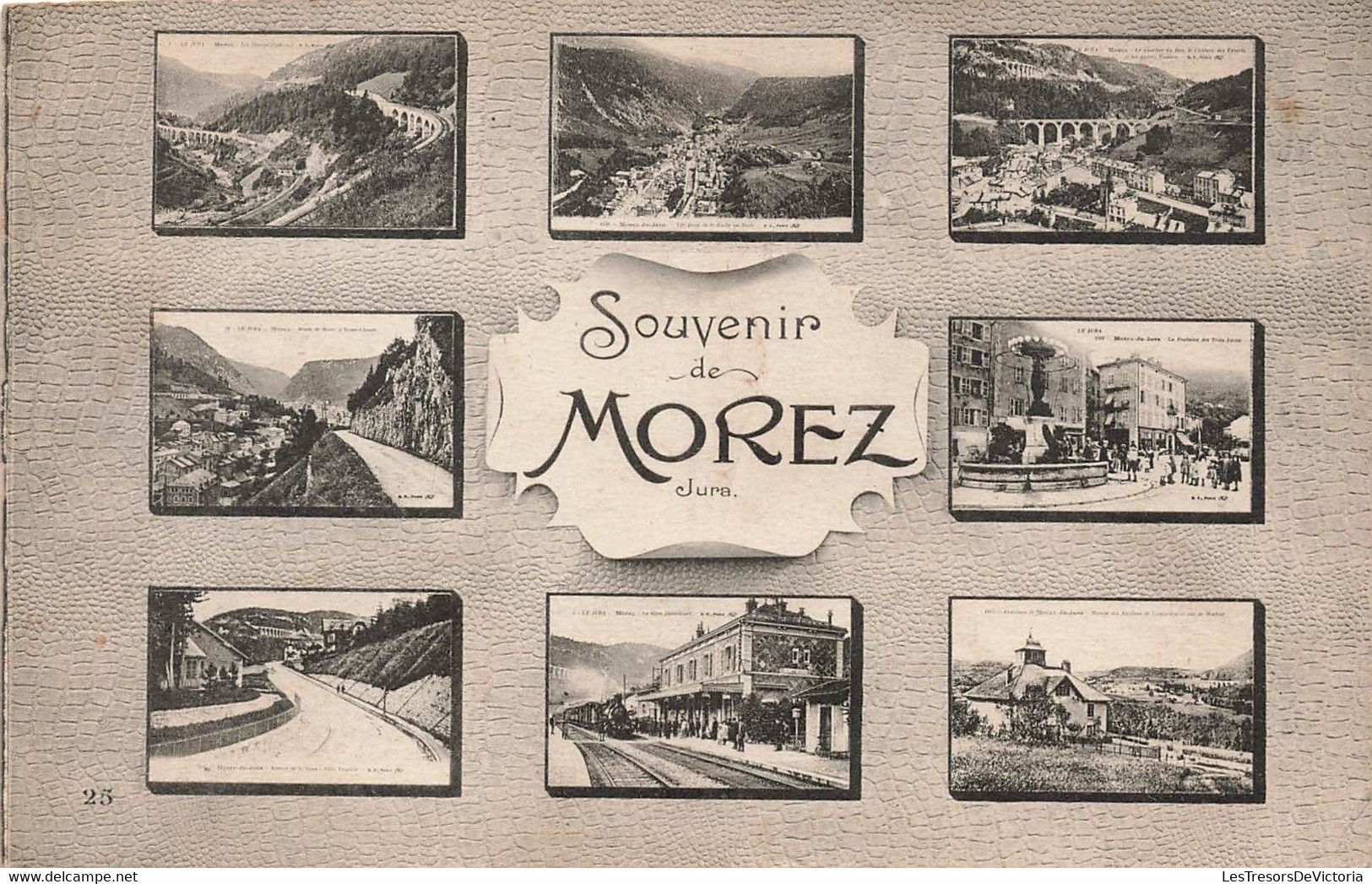 CPA Souvenir De Morez - Jura - Carte Multivues - Gruss Aus.../ Gruesse Aus...