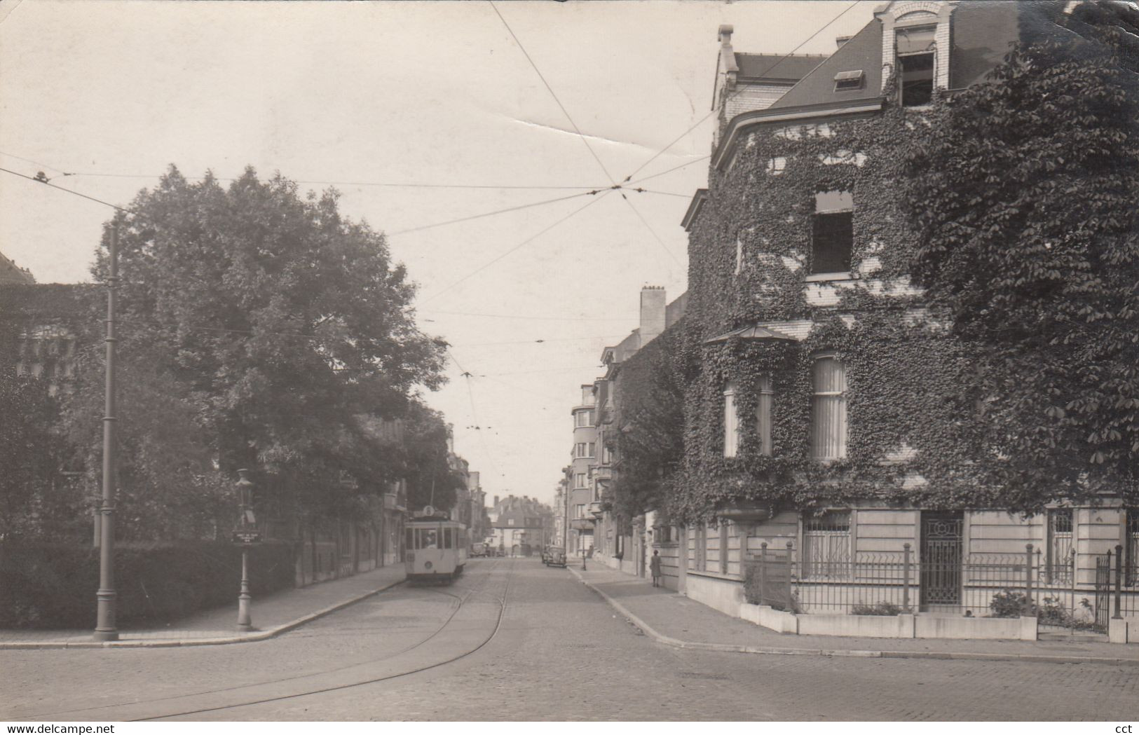 Uccle  CARTE PHOTO  Rue Marianne ( + TRAM)   CARTE MERE - Uccle - Ukkel