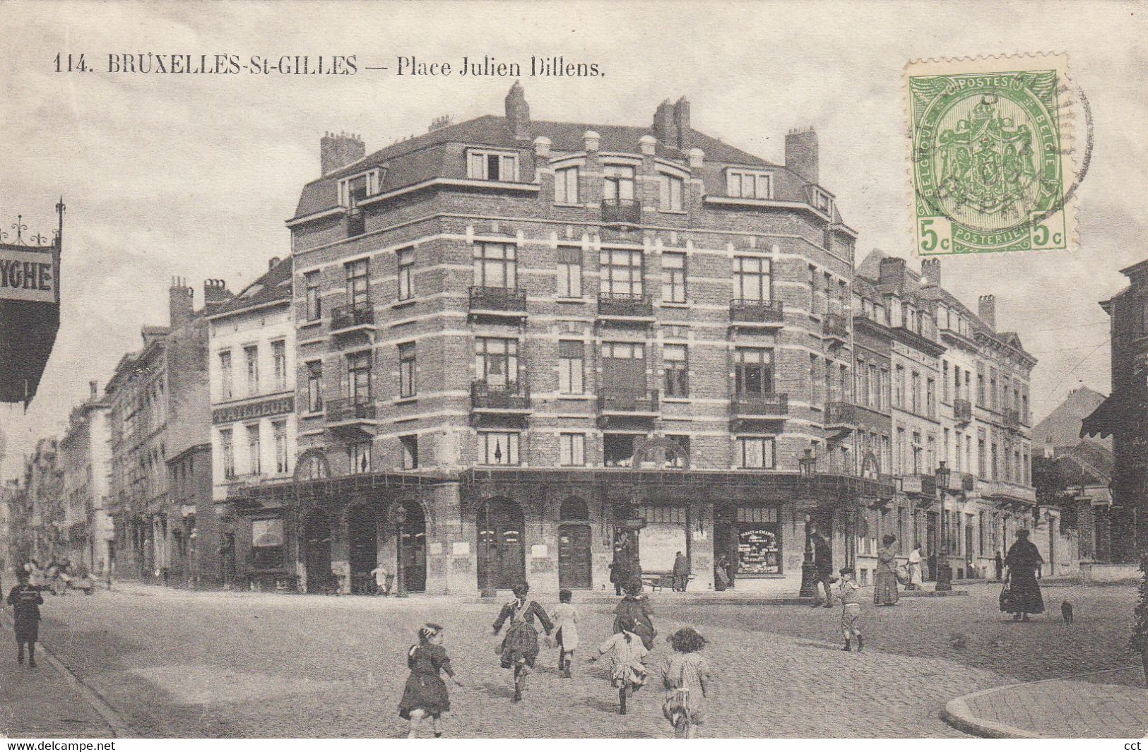 Saint-Gilles  Bruxelles   Place Julien Dillens - St-Gillis - St-Gilles