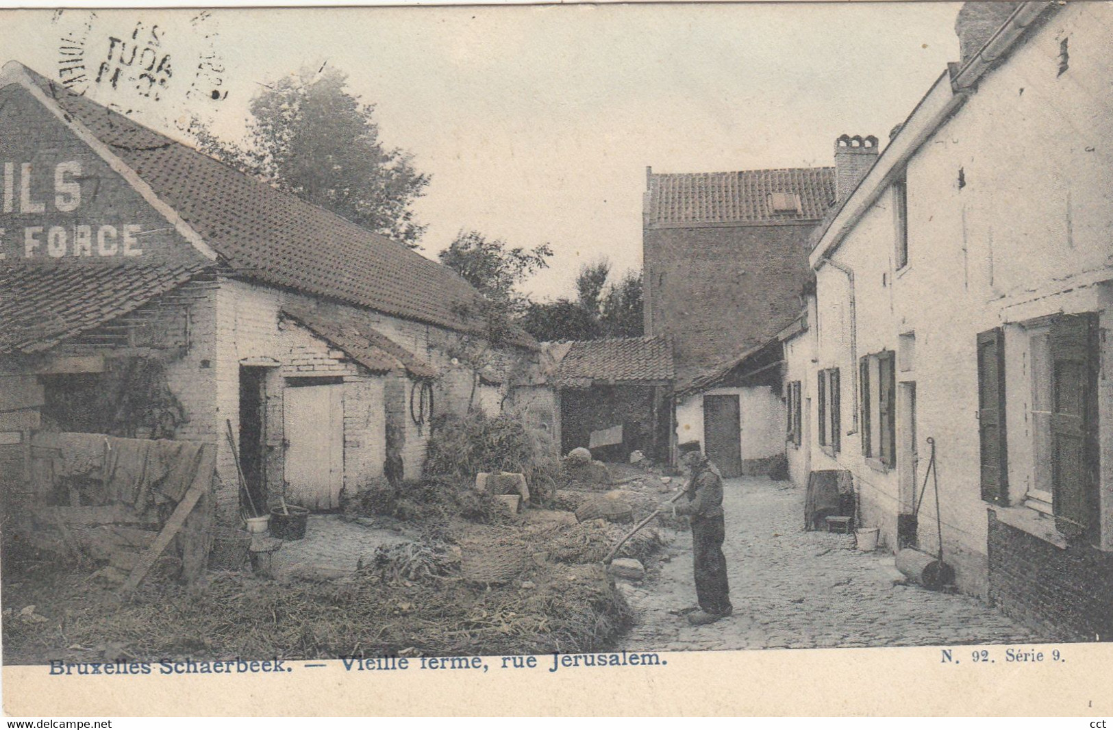 Schaarbeek  Schaerbeek   Bruxelles  Vieille Ferme  Rue Jerusalem - Schaerbeek - Schaarbeek