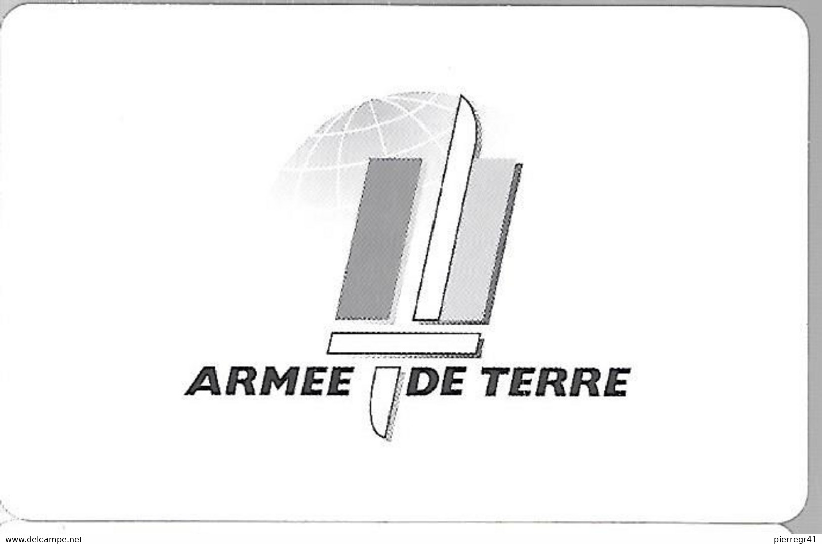 CARTE-PUCE-MILITAIRE- ECOPHONING-SFOR 10-150FF-V°ARMEE De TERRE-15000Ex-VERTE-BE - - Militär