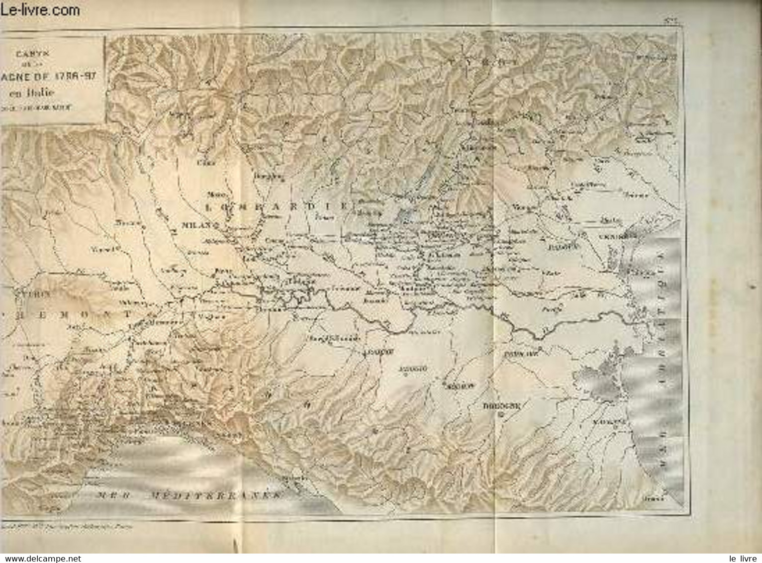 Histoire Militaire De Massena - La Première Campagne D'Italie 1795 à 1798. - Gachot Edouard - 1901 - Français