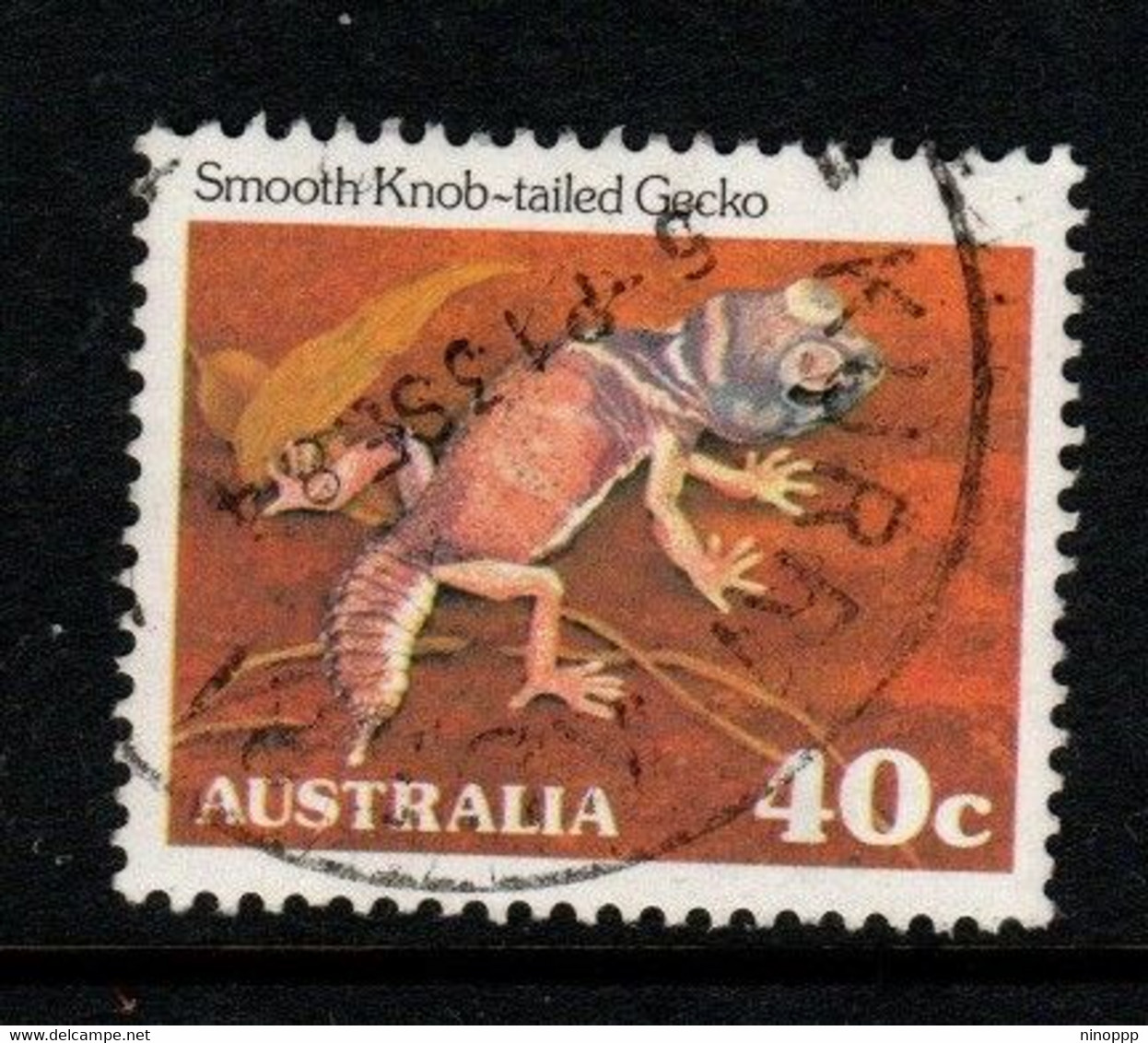 Australia ASC 833a 1982 Animals 40c Gecko Perf 14 X 14.5, Used - Prove & Ristampe