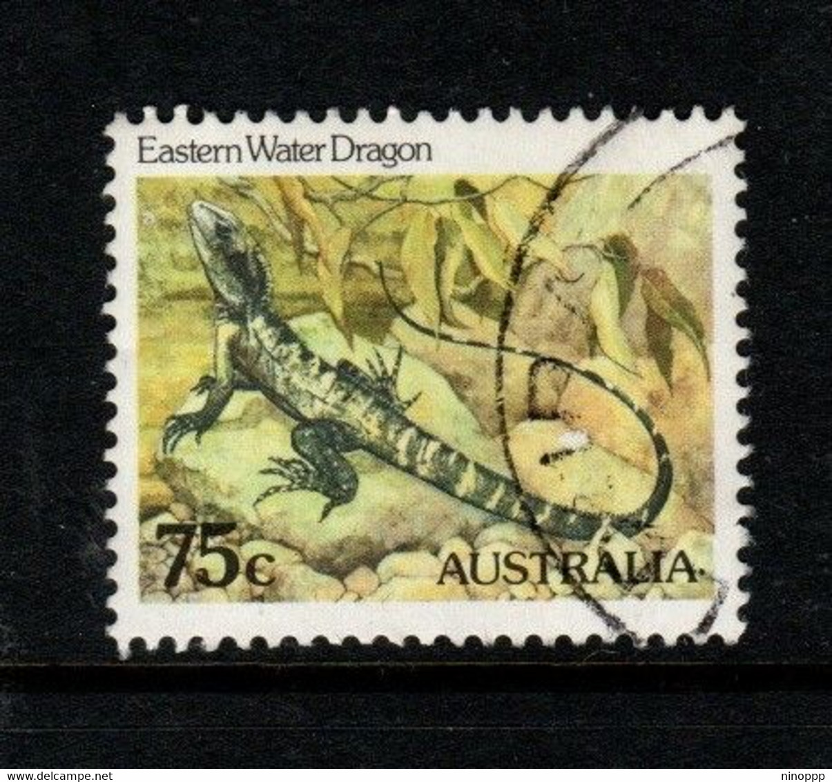 Australia ASC 834a 1982 Animals 65c Whip Snake Perf 14 X 14.5, Used - Prove & Ristampe