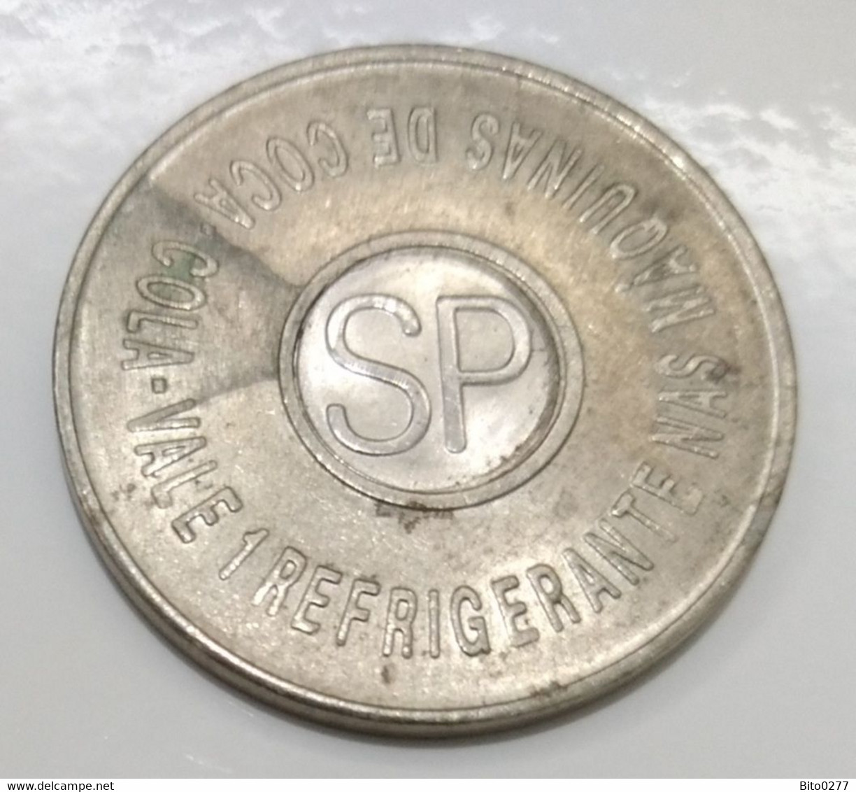 Soda Machines Brazil Coin Coca-Cola SP - Schilder