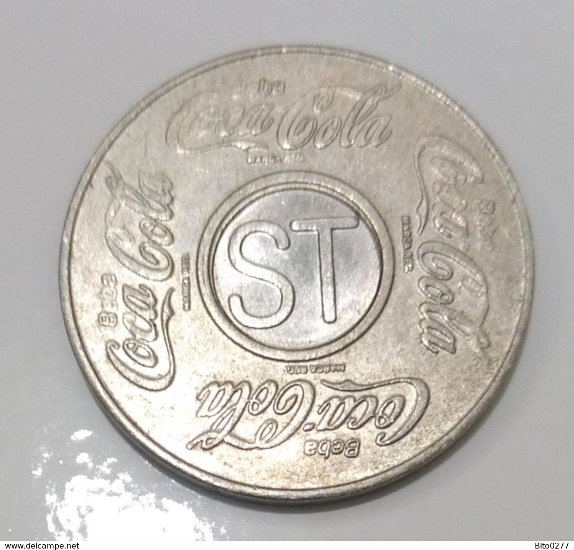 Soda Machines Brazil Coin Coca-Cola ST - Schilder