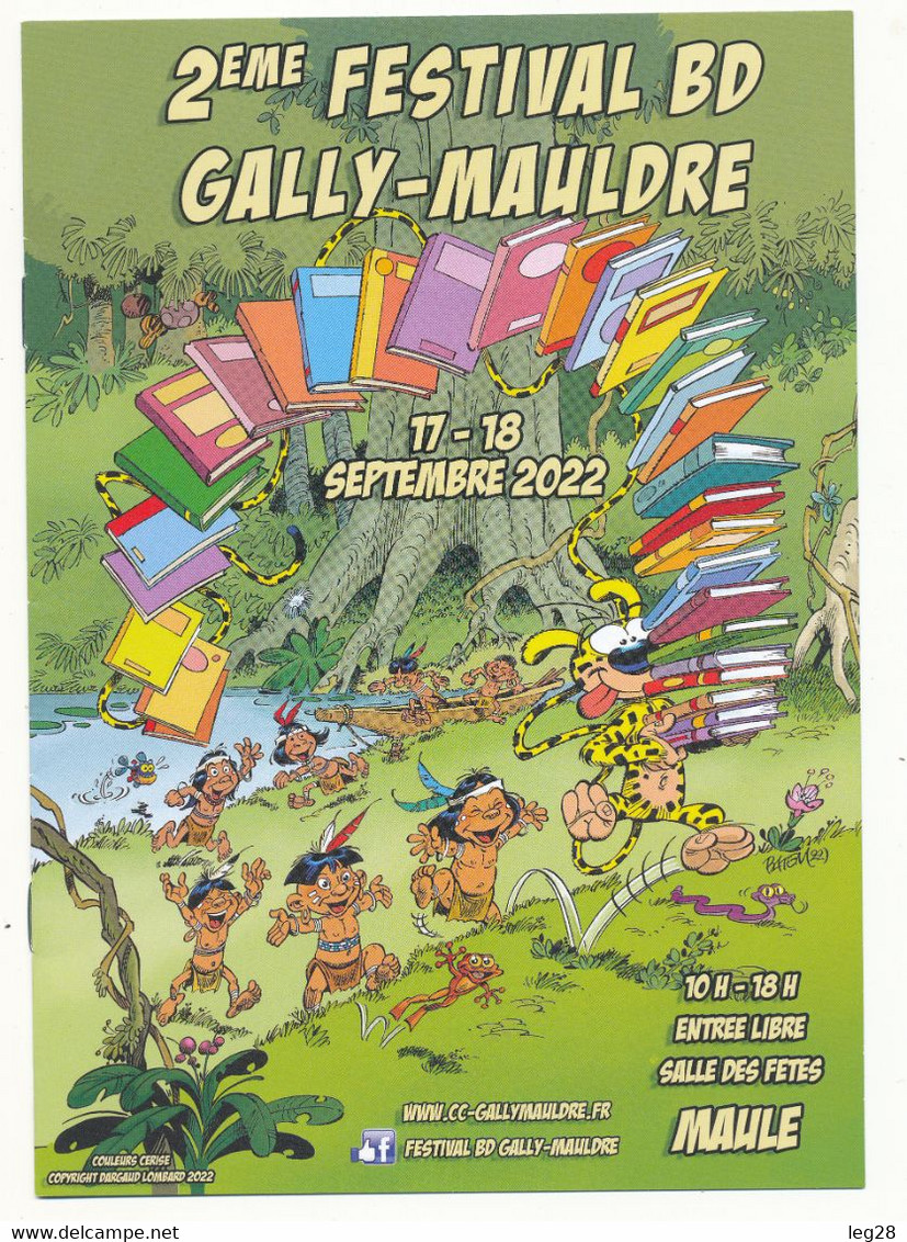 PROGRAMME FESTIVAL BD GALLY MAULDRE - Affiches & Offsets