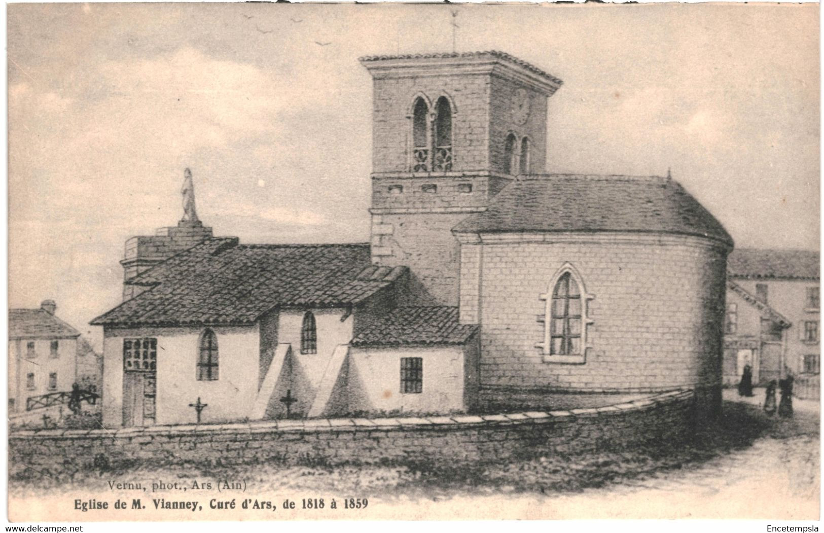 CPA Carte Postale  France Ars Eglise De M. Vianney Curé D'Ars   VM56442 - Ars-sur-Formans