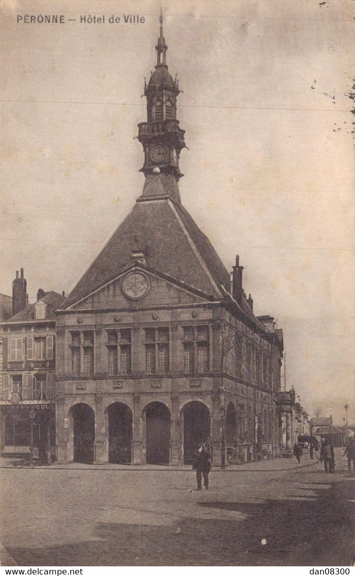 80 PERONNE HOTEL DE VILLE - Peronne