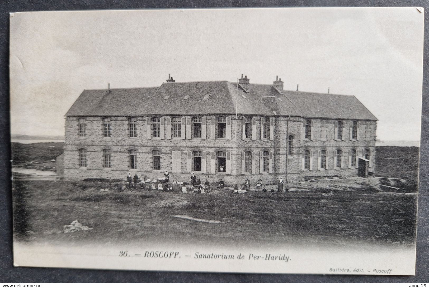 CPA 29 ROSCOFF - Sanatorium De Per-Haridy - Edit. Ballière 36- - Réf. M 210 - Roscoff