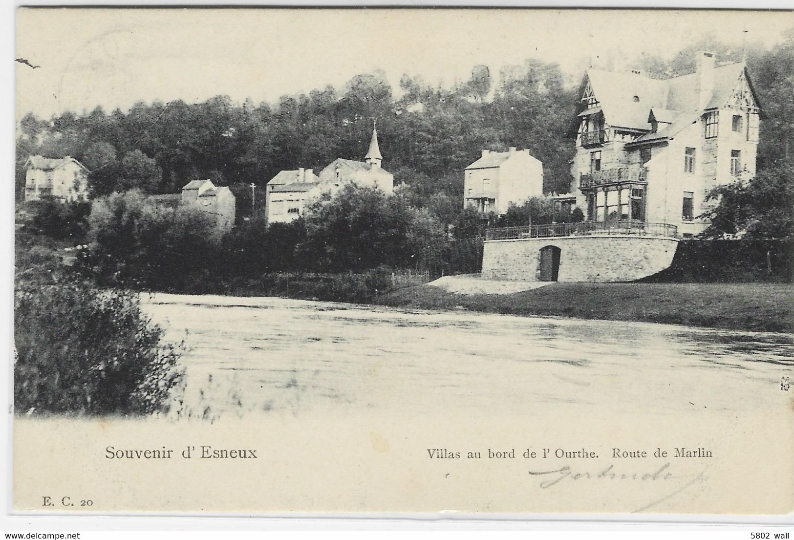 ESNEUX Villas Au Bord De L'Ourthe - Route De Martin - 1907 - Esneux
