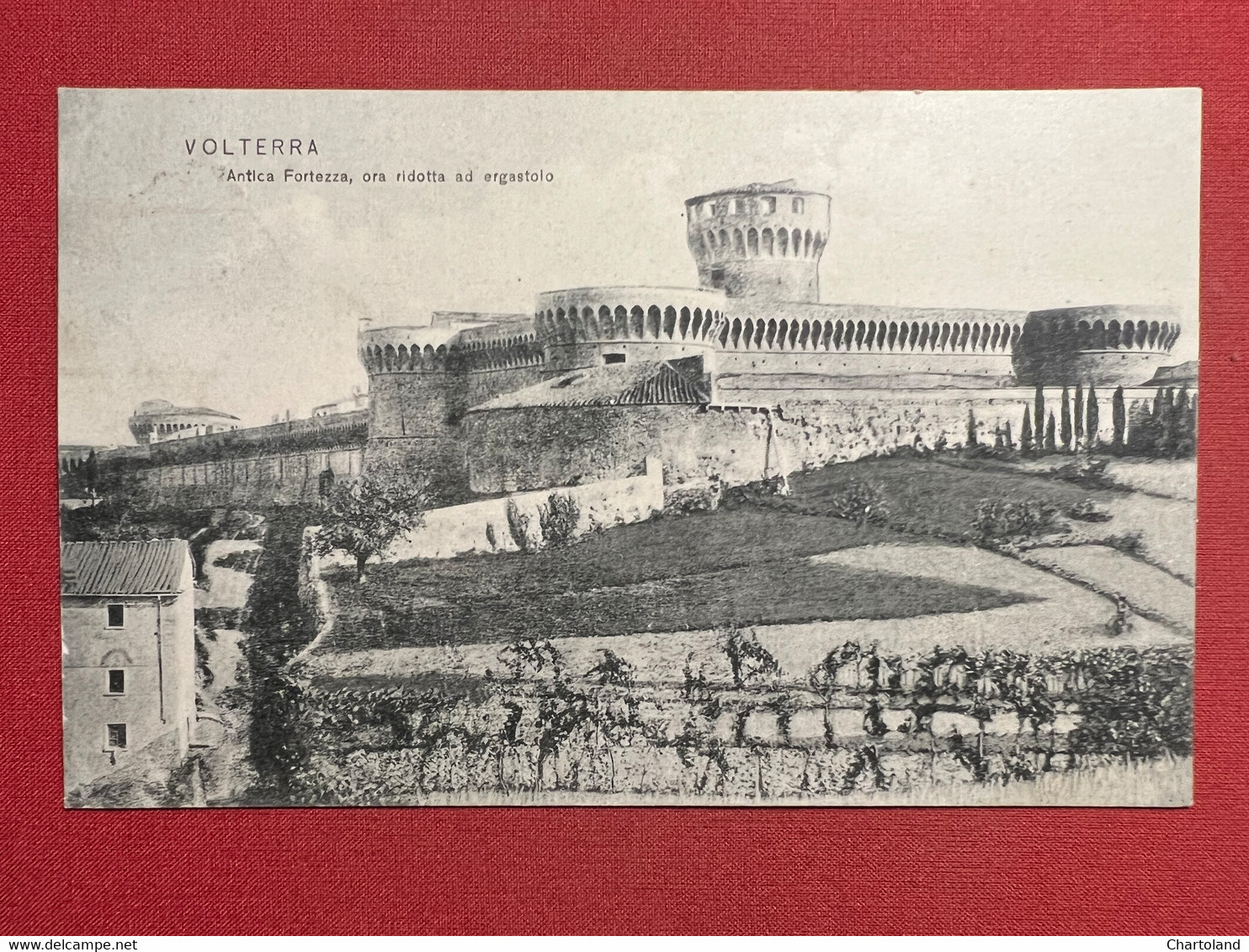 Cartolina - Volterra ( Pisa ) - Antica Fortezza - 1907 - Pisa