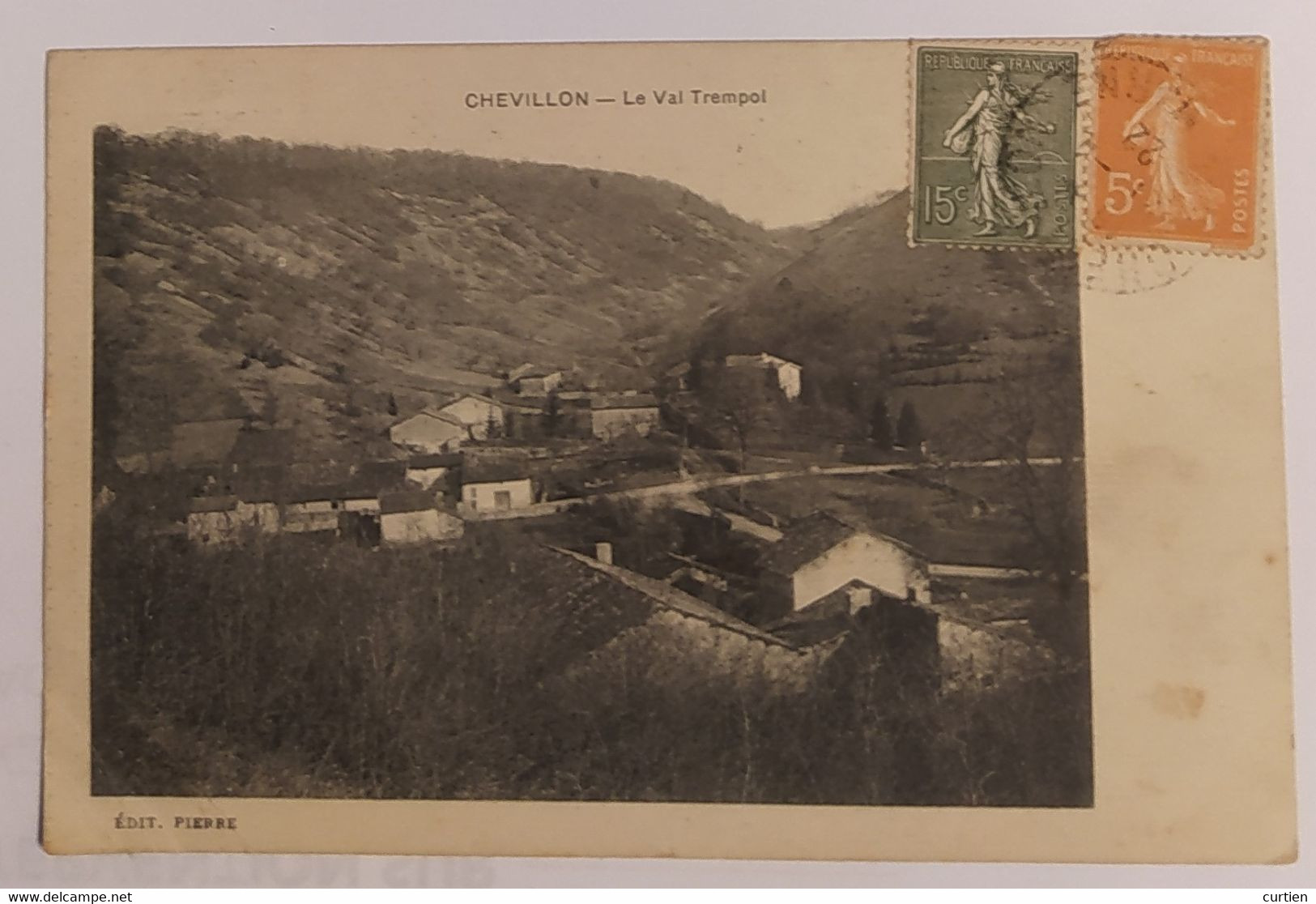 CHEVILLON . 52 . Le Val Trempol 1922 . Rare ( Vues A Reconnaitre ) - Chevillon