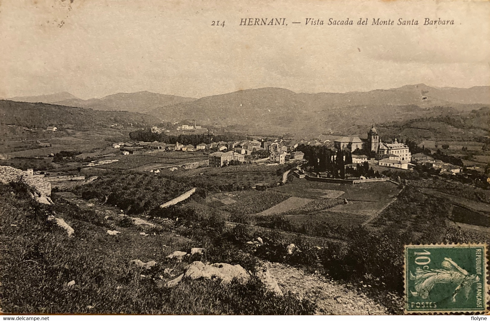 Hernani - Vista Sacada Del Monte Santa Barbara - Espagne España - Autres & Non Classés