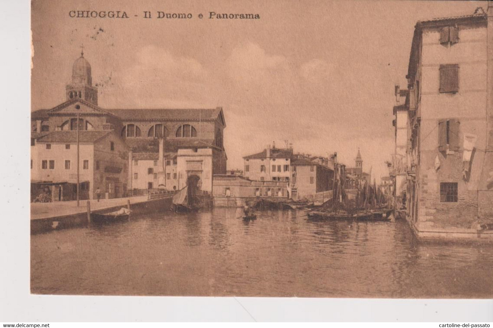 CHIOGGIA VENEZIA  IL DUOMO E PANORAMA  VG - Chioggia